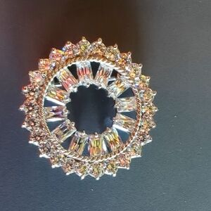 CZ Broach & Pendant